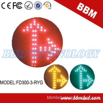 300mm Arrow Road Traffic Signal with 2 Years Warranty Time